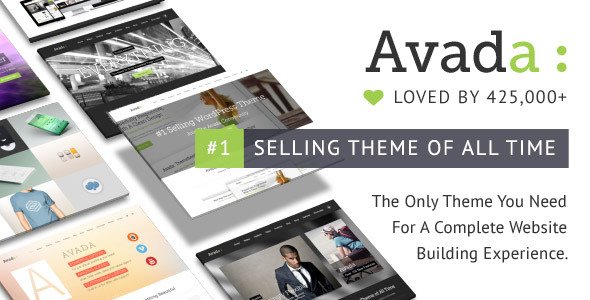 Avada - best premium wordpress themes