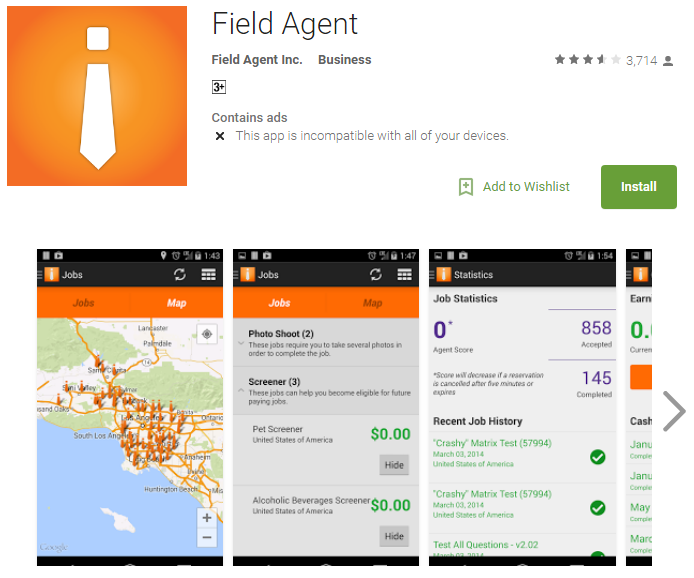 Field agent app