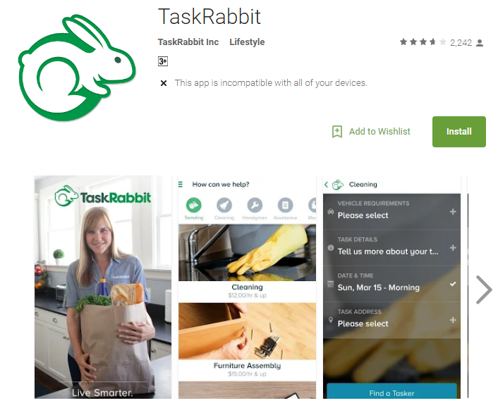 Taskrabbit app